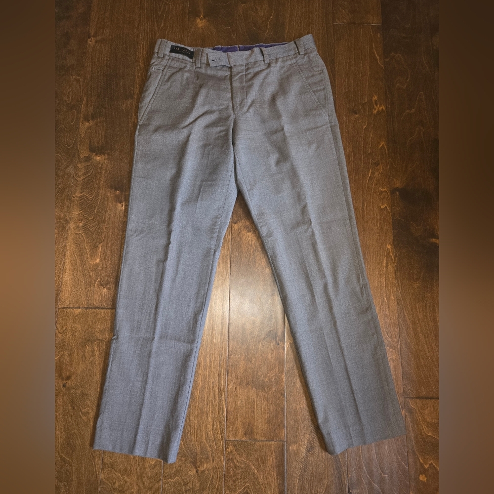 TED BAKER Men's Gray Dress Pants EUC